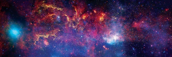 Stocktrek Images: The Central Region Of The Milky Way Galaxy by Stocktrek Images