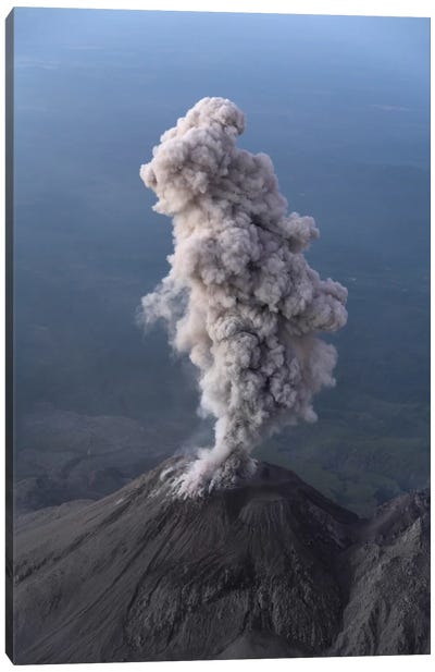 Santiaguito Ash Eruption, Guatemala I Canvas Art Print