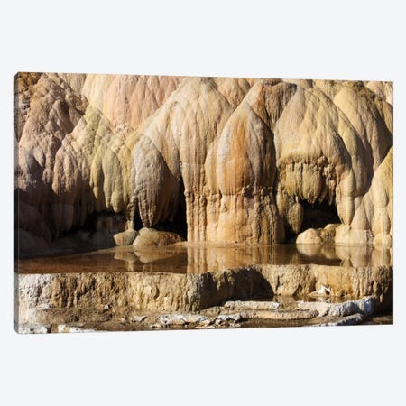 Cleopatra Terrace, Mammoth Hot Springs Geothermal Area, Yellowstone National Park, Wyoming I Canvas Print #TRK1858} by Richard Roscoe Canvas Print