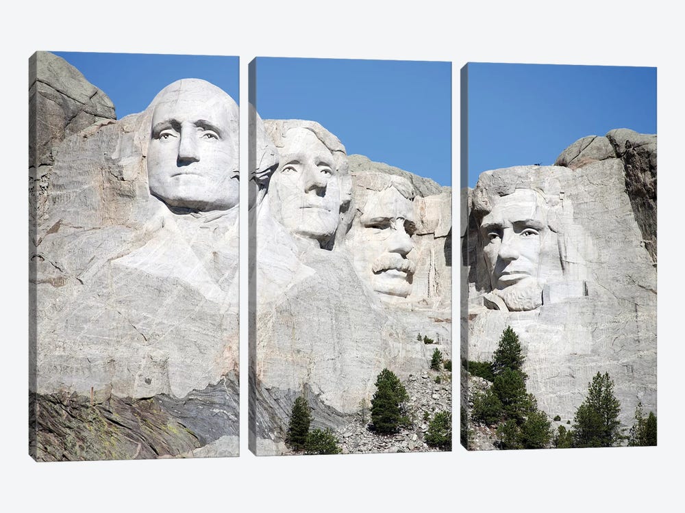 Mount Rushmore National Memorial, South Dakota, USA by Richard Roscoe 3-piece Art Print