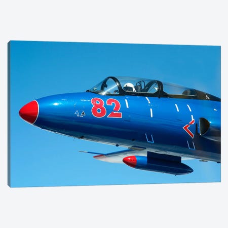 L-29 Delfin Standard Jet Trainer Of The Warsaw Pact Canvas Print #TRK218} by Daniel Karlsson Canvas Wall Art