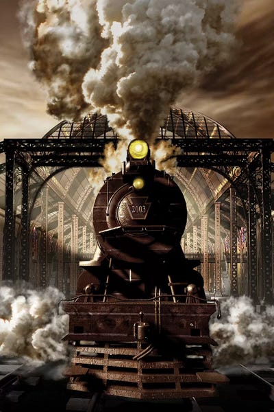 Trains: Industrial Age Of Steam Engine by Kurt Miller