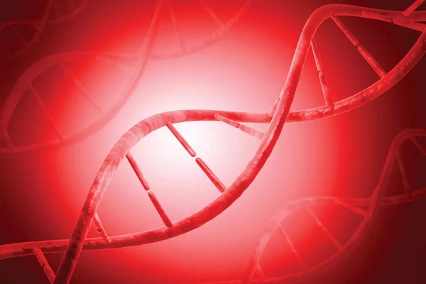 Biology: Conceptual Image Of DNA IV by Stocktrek Images