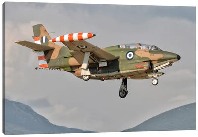 A T-2 Buckeye Of The Hellenic Air Force At Kalamata Air Base, Greece Canvas Art Print