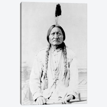Sitting Bull, A Hunkpapa Lakota Tribal Chief Canvas Print #TRK2761} by Stocktrek Images Art Print