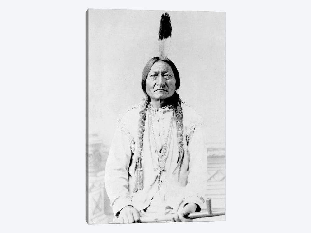 Sitting Bull, A Hunkpapa Lakota Tribal Chief by Stocktrek Images 1-piece Canvas Art Print