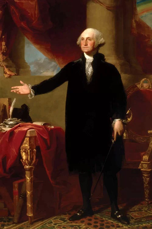 Restored Lansdowne Portrait Of President George Washington