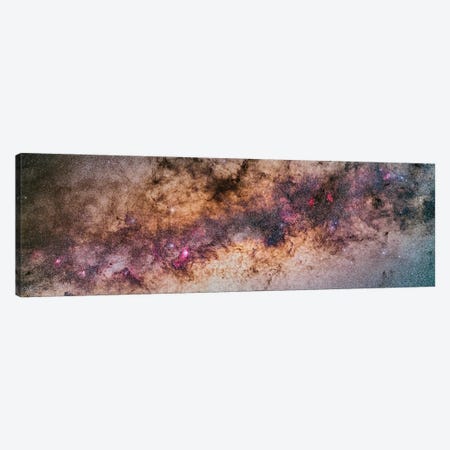 A Mosaic Panorama Of The Rich Galactic Centre Region Of The Milky Way. Canvas Print #TRK2894} by Alan Dyer Canvas Wall Art