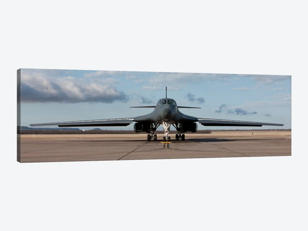 B-1B Lancer At Dyess Air Force Base, Texas by HIGH-G Productions 1-piece Canvas Artwork