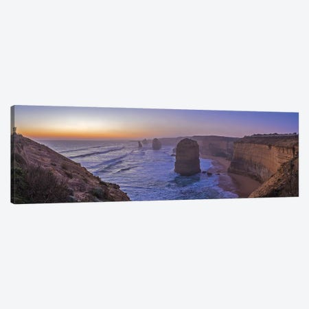 Evening Sky Looking West At A Twelve Apostles Viewpoint Near Port Campbell, Victoria. Canvas Print #TRK3001} by Alan Dyer Canvas Print
