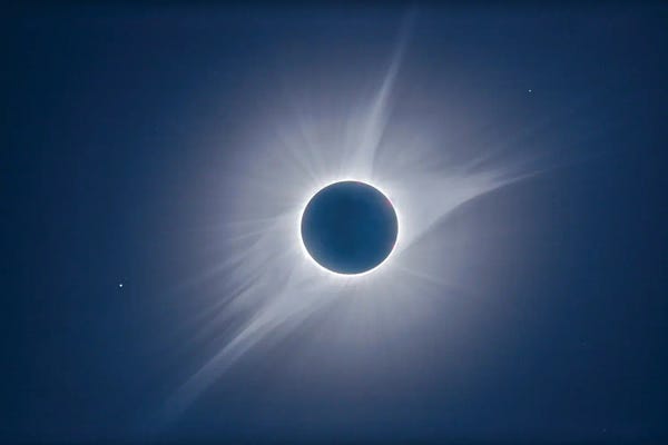 Solar Corona Of The 2017 Total Solar Eclipse.