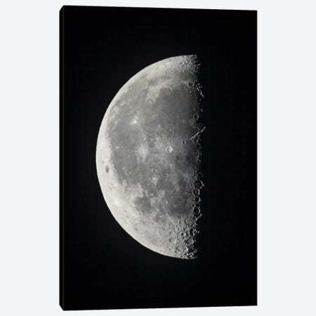 The 21-Day-Old Waning Last Quarter Moon. Canvas Print #TRK3151} by Alan Dyer Canvas Art Print