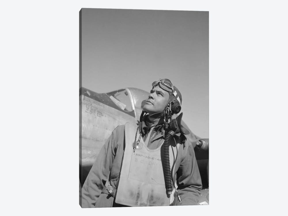 Benjamin Oliver Davis Jr., Commander Of The Tuskegee Airmen by Stocktrek Images 1-piece Art Print