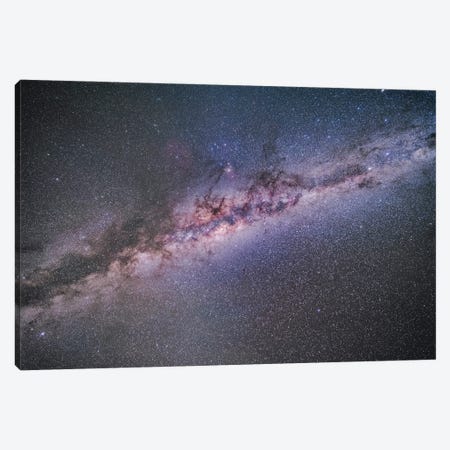 The Centre Of The Galaxy Region In Sagittarius And Scorpius. Canvas Print #TRK3183} by Alan Dyer Canvas Wall Art