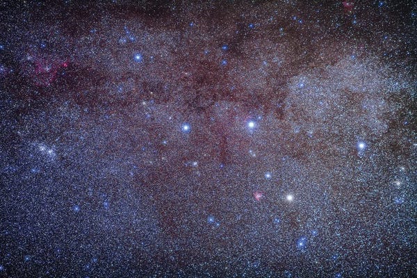 Astronomy & Space Collection: The Constellation Of Cassiopeia The Queen With Several Visible Star Clusters. by Alan Dyer