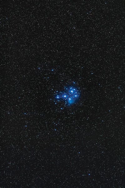 The Pleiades Star Cluster.