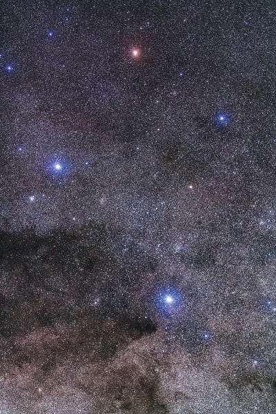 The Southern Cross Framed With A 200Mm Telephoto Lens.