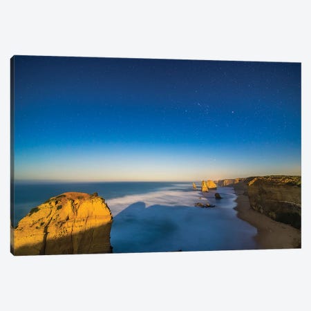 The Twelve Apostles Sea Stack Formations On The Great Ocean Road, Australia. Canvas Print #TRK3265} by Alan Dyer Canvas Artwork