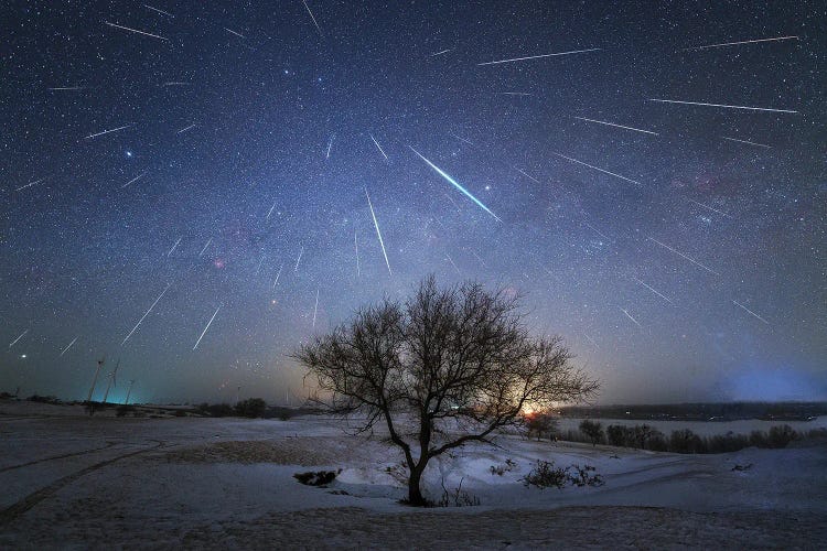 The Annual Geminid Meteor Shower Is Raining Down On Planet Earth, China