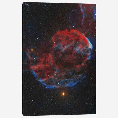 IC 443 Supernova Remnant, Known As The Jellyfish Nebula Canvas Print #TRK3371} by Lorand Fenyes Canvas Print