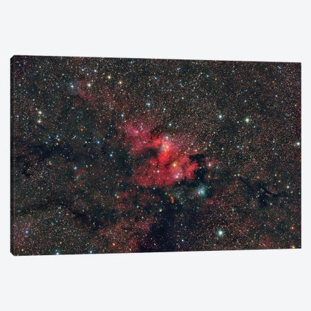 Emission Nebula SH2-155, The Cave Nebula Canvas Print #TRK3393} by Reinhold Wittich Art Print