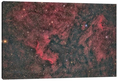 North America Nebula Canvas Art Print
