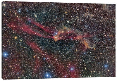 SH2-126 Nebula In Lacerta Canvas Art Print