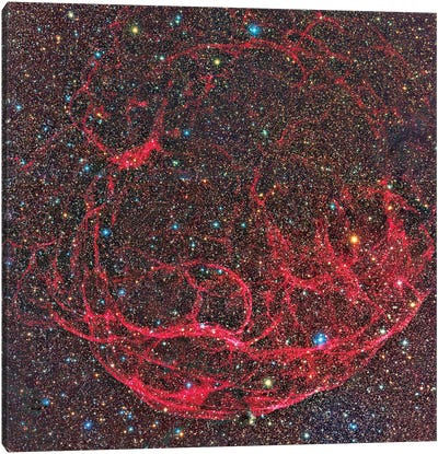 Spaghetti Nebula, SH2-240 Canvas Art Print