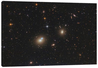A Huge Elliptical Galaxy Canvas Art Print