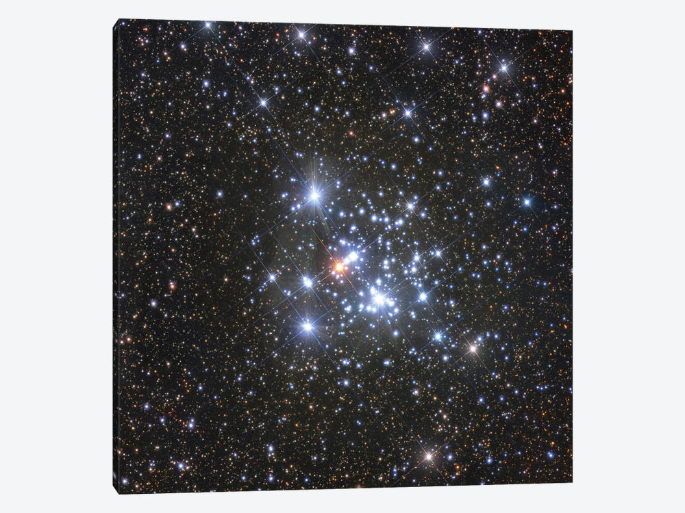 Herschel's Jewel Box Open Cluster In The Constellation Crux by Roberto Colombari 1-piece Canvas Wall Art