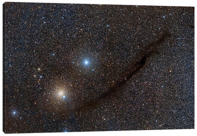 The Dark Doodad, A Dusty Filament In The Southern Milky Way Canvas Art Print