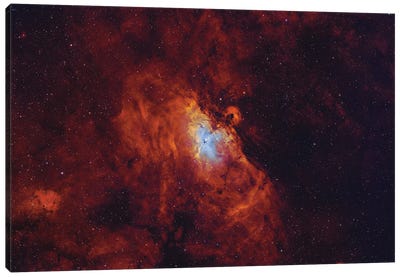 The Eagle Nebula In Serpens Canvas Art Print