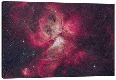 The Majestic Eta Carinae Nebula Canvas Art Print