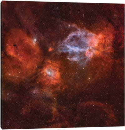 NGC 7635, The Bubble Nebula Canvas Art Print
