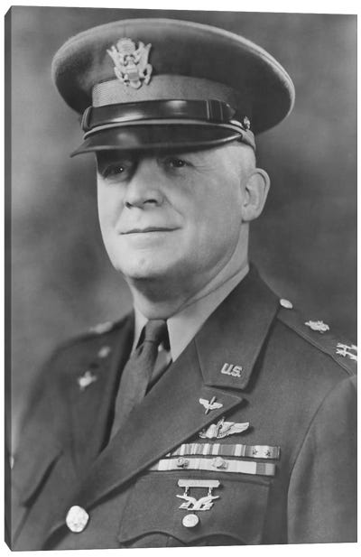 WWII Portrait Of General Henry H. Arnold Canvas Art Print - Henry H. Arnold