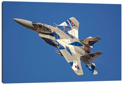 F-15DJ Eagle Of The Japan Air Self Defense Force's Hiko Kyodatai Aggressor Squadron I Canvas Art Print