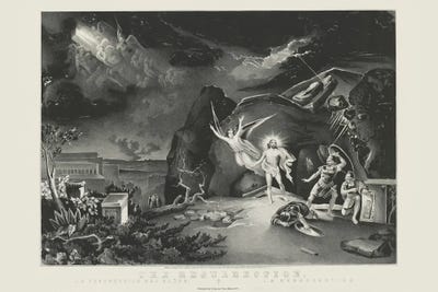 The Resurrection Of The Lord, Jesus Christ by Stocktrek Images canvas print