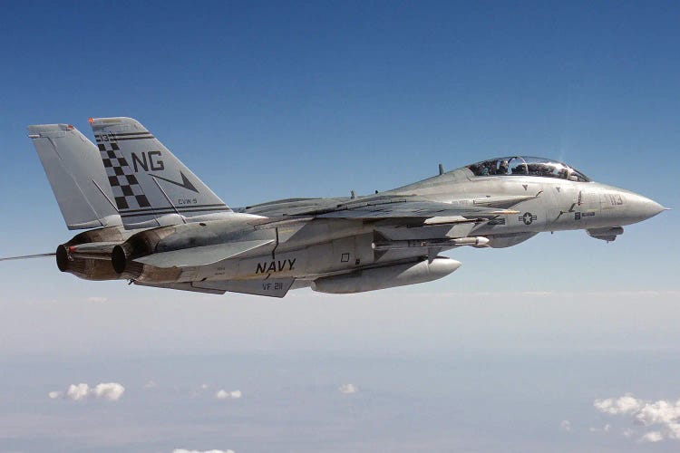 F-14A Tomcat Of Vf-211 Fighting Checkmates