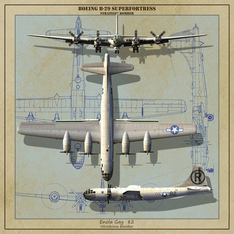 B-29 Superfortress Strategic Bomber Of World War II