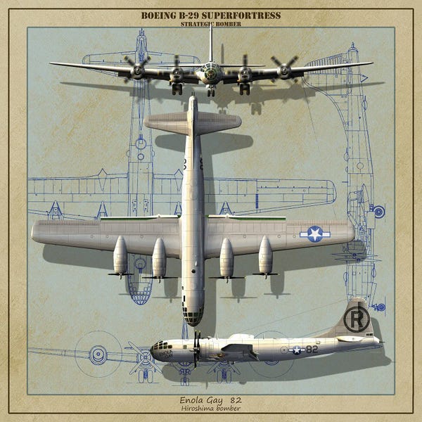 B-29 Superfortress Strategic Bomber Of World War II