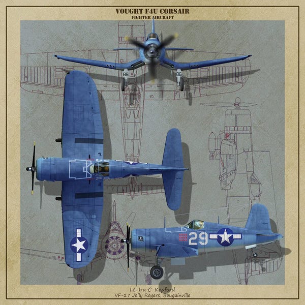 Military Aircraft: F4U Corsair Fighter Aircraft Of World War II by Kurt Miller