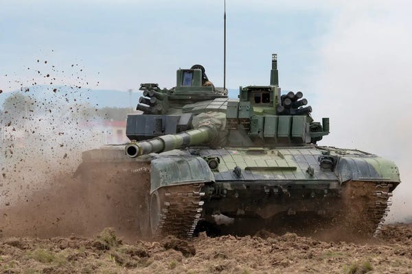 Military Vehicles: Czech Army T-72M4 Main Battle Tank by Simone Marcato