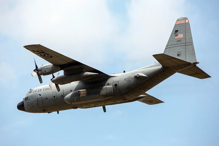 Air National Guard C-130H Hercules During Exercise Air Defender 2023 In Wunstorf, Germany