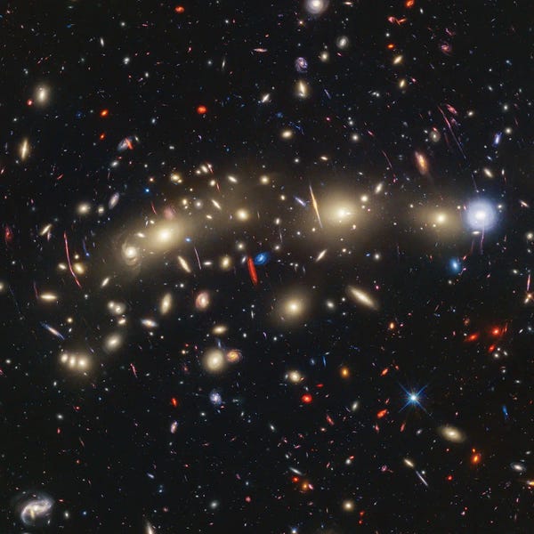 Stocktrek Images: Galaxy Cluster MACS 0416, Located About 43 Billion Light-Years From Earth by Stocktrek Images