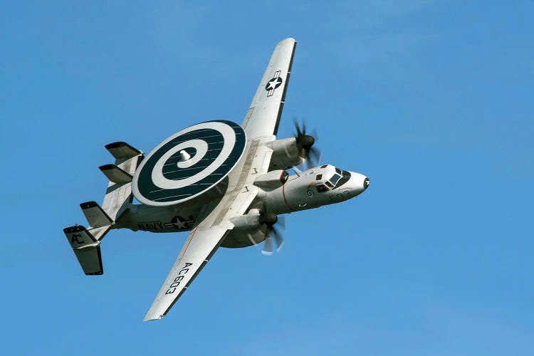 An E2-C Hawkeye Early Warning And Attack by Stocktrek Images wall art
