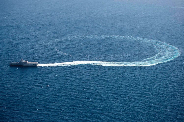 The Littoral Combat Ship USS Coronado Maneuvers In The Gulf Of Thailand