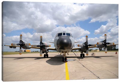 P-3M Orion Of The Spanish Air Force Canvas Art Print - Air Force