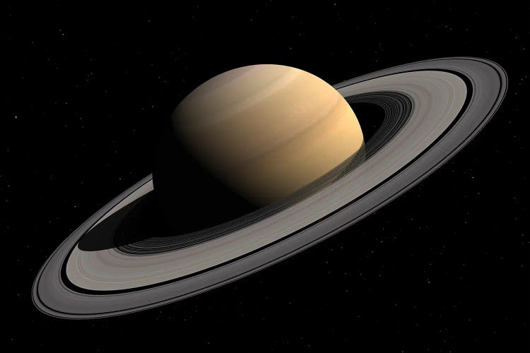 Artist's Concept Of Saturn. by Walter Myers wall art