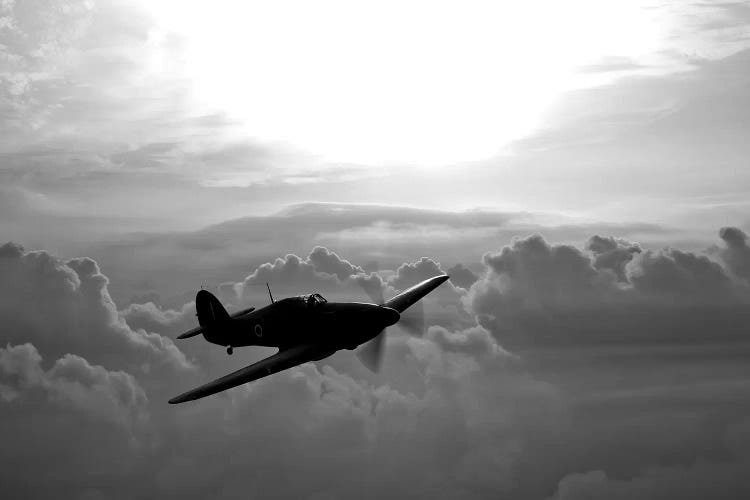 A Hawker Hurricane Aircraft In Flight II by Scott Germain wall art