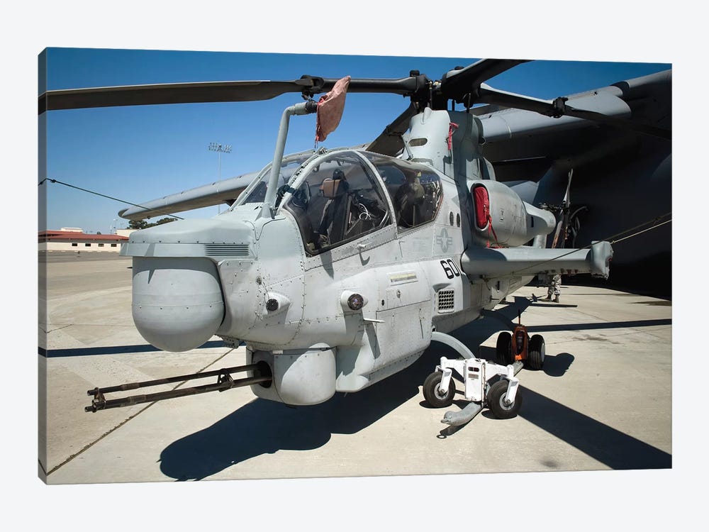 AH-1Z Super Cobra Attack Helicopter by Stocktrek Images 1-piece Canvas Wall Art
